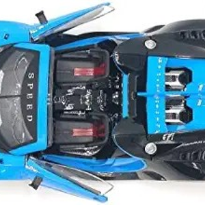  ماشین کنترلی بوگاتی آبی 1:12 Bugatti Style Blue RC Car-اسباب بازی
